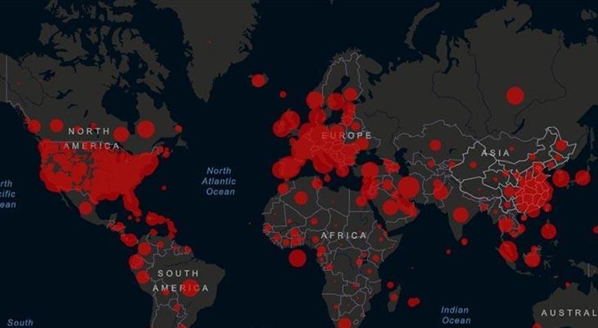 Son dakika haberi | Dünya corona virüsle sarsılıyor Hayatını kaybedenlerin sayısı 50 bini aştı