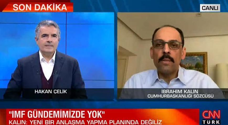 Son dakika I Cumhurbaşkanlığı Sözcüsü Kalından IMF açıklaması