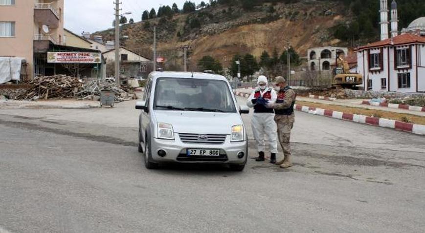 Jandarmadan koronavirüs tedbirleri alınıyor