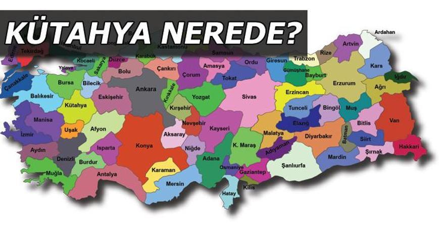 Kütahya Nerede, Hangi Bölgede Kütahyanın Kaç İlçesi Var, İlçelerin Ortalama Nüfusu Nedir
