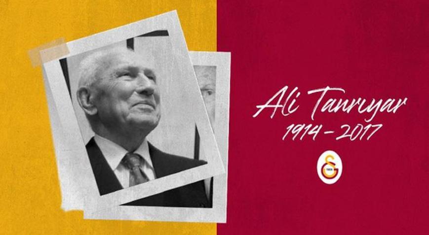 Galatasaray, eski başkanlarından Ali Tanrıyarı andı