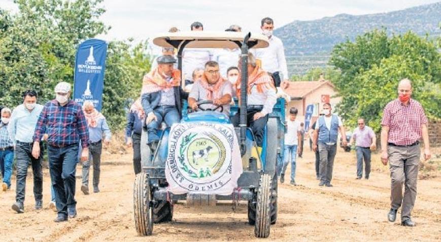 İzmir’de hasat bayramı