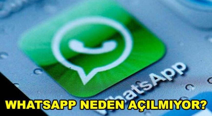 WhatsApp çöktü mü WhatsApp WEBe neden erişilemiyor, mesaj gönderilemiyor