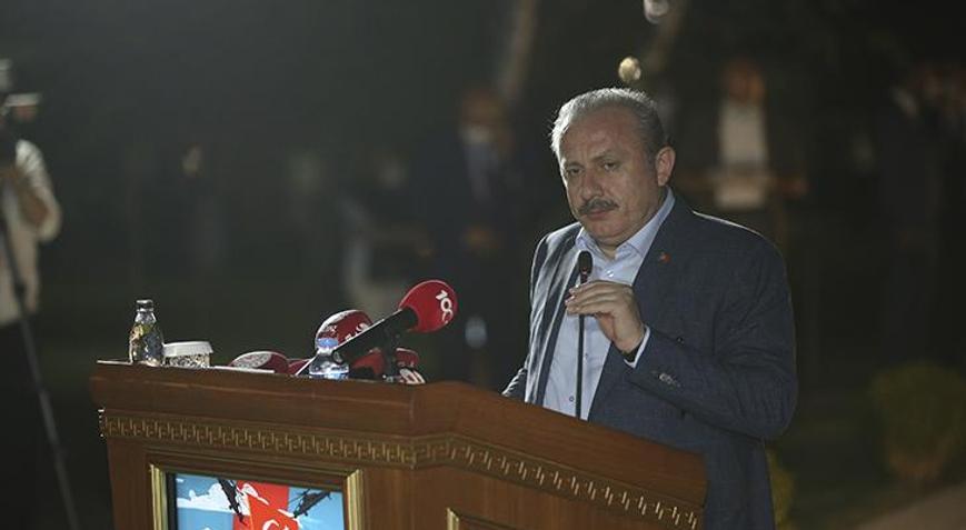 TBMM Başkanı Mustafa Şentop: 15 Temmuz bu ihanet anlayışının zirve yaptığı bir noktadır