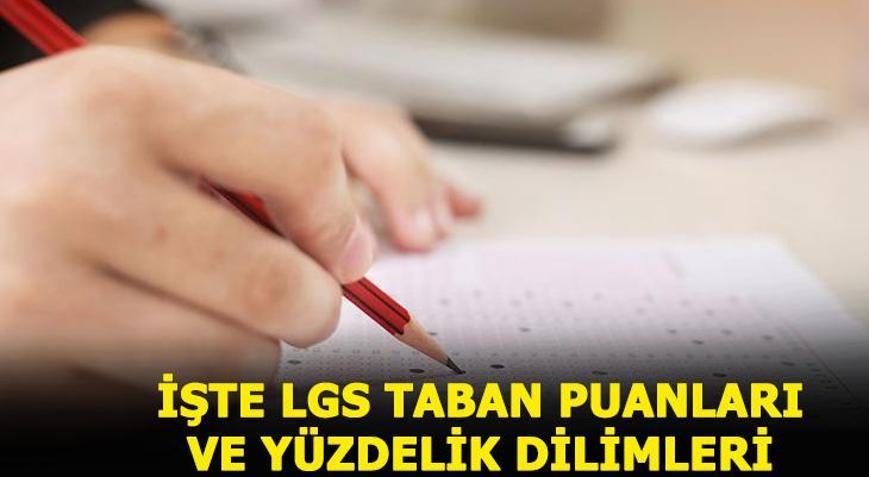 2020 LGS taban puanları ve il il lise yüzdelik dilimleri... LGS tercihleri nasıl yapılacak MEB Lise yüzdelik dilimleri ve taban puanları...