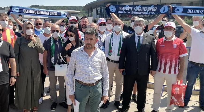 BAL kulüplerinden TFF önünde açıklama