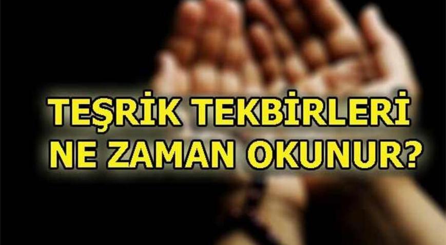 Teşrik tekbirleri ne zaman ve nasıl yapılır Teşrik tekbirleri nedir, Türkçe okunuşu ve anlamı nedir