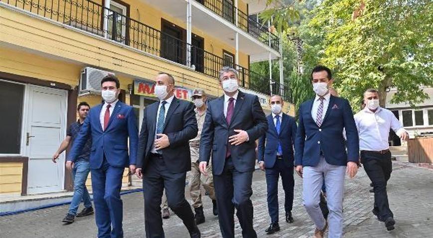 Vali Yılmaz, Haruniye Kaplıcalarını inceledi