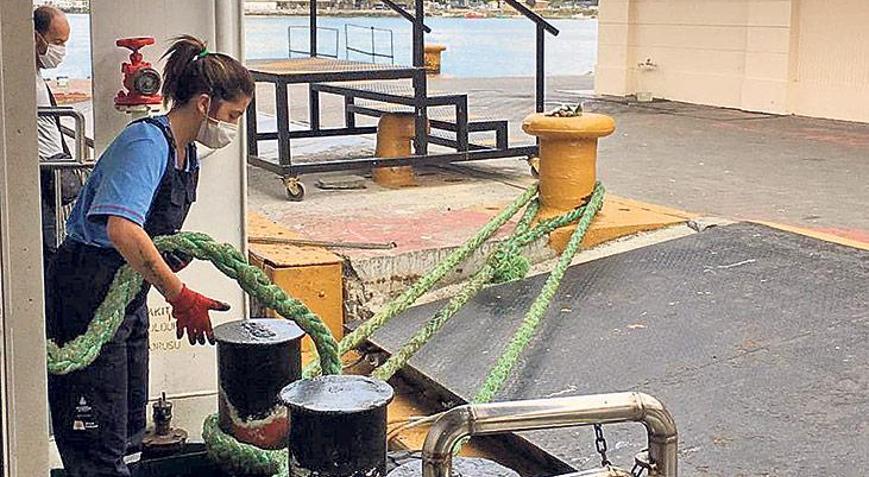 Şehir Hatları’nda 5 kadın gemici