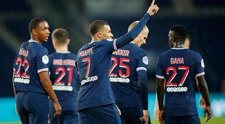 PSG, Angersi 6-1 yendi