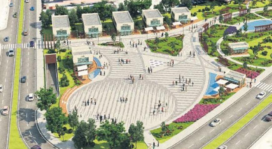 Edremit’in yeni meydanı