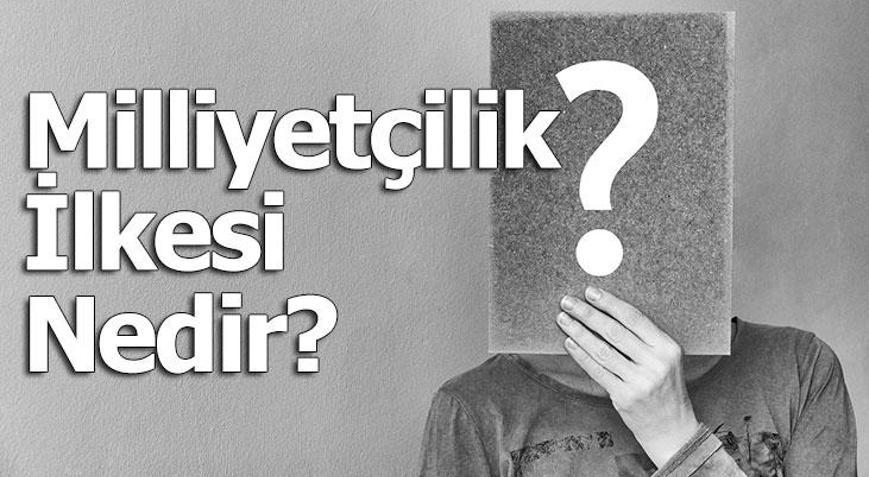 Milliyetçilik İlkesi Nedir, Özellikleri Nelerdir
