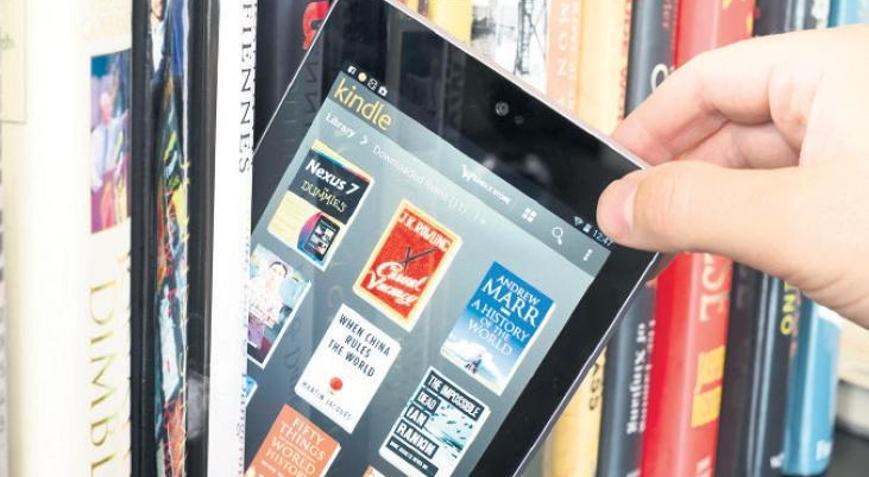 Kütüphanelerde e-kitap artışı