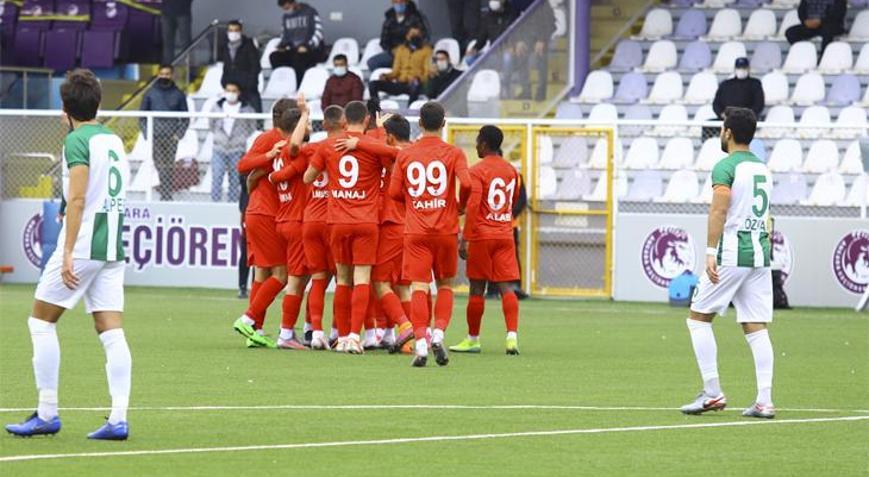 Ankara Keçiörengücü: 6 - Büyükçekmece Tepecikspor: 0
