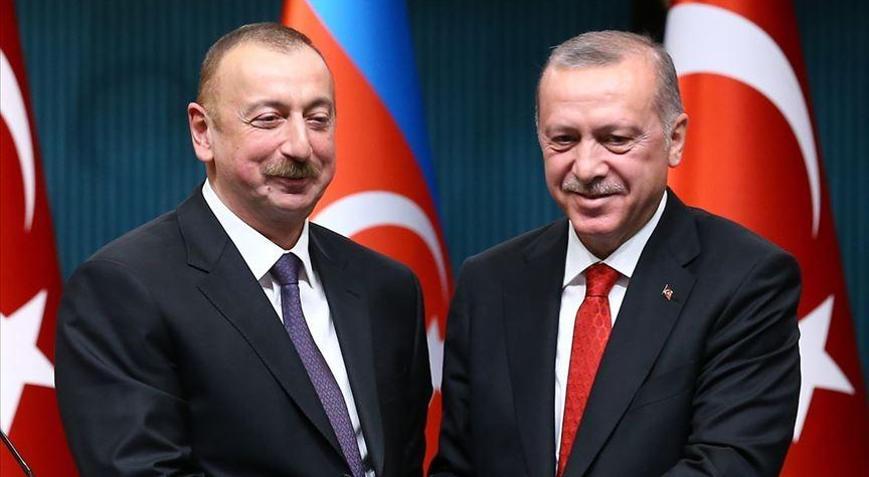 Cumhurbaşkanı Erdoğan, Azerbaycan Cumhurbaşkanı Aliyevi kutladı