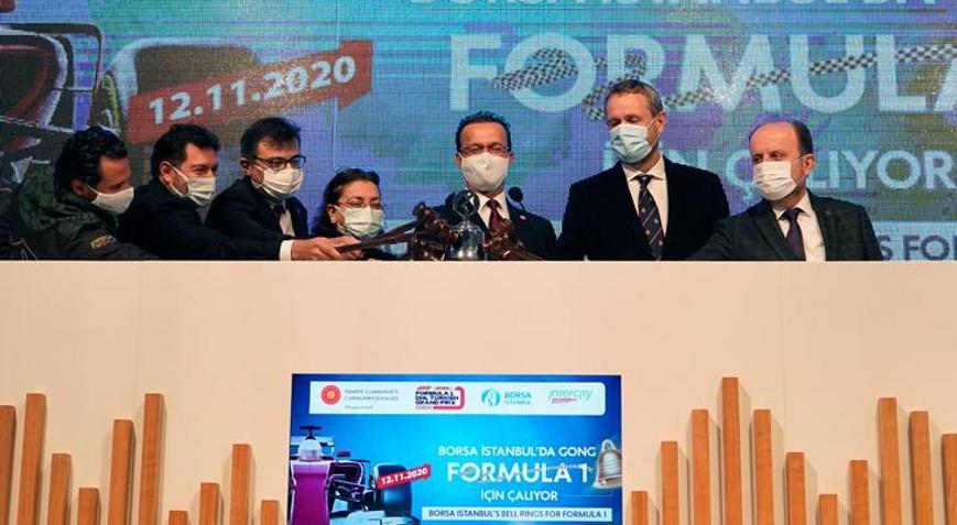 Borsa İstanbul’da Formula 1 için gong çaldı