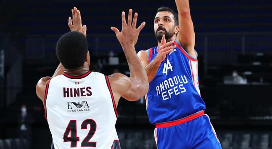Anadolu Efes - Olimpia Milano: 69 - 72