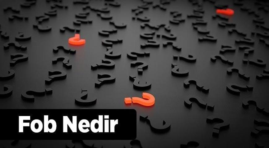 Fob Nedir Fob Teslim Şekli Ne Anlama Gelir
