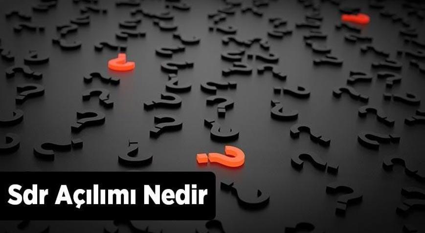 Sdr Açılımı Nedir Özel Çekme Hakları Ne Anlama Gelir