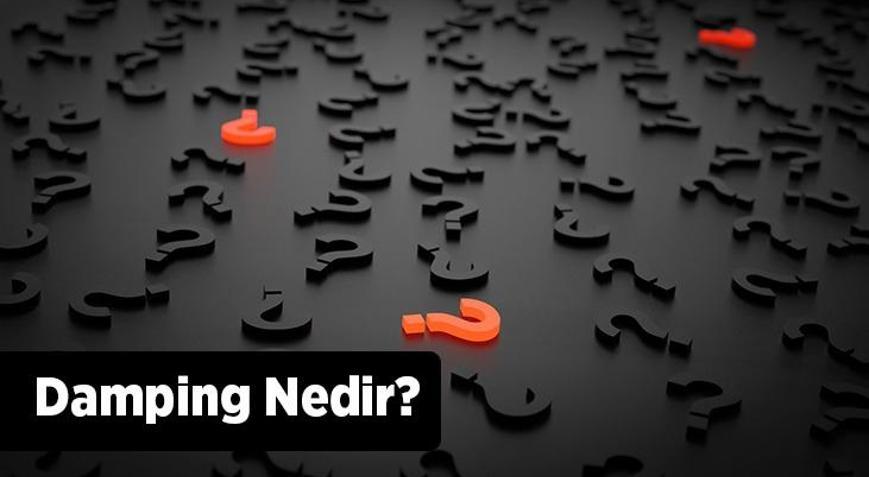 Damping Nedir Ekonomide Anti-Damping Ne Anlama Gelir