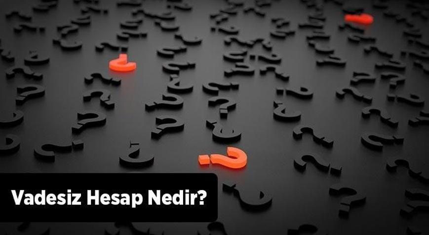 Vadesiz Hesap Nedir Vadesiz Mevduat Hesabı Nasıl Açılır