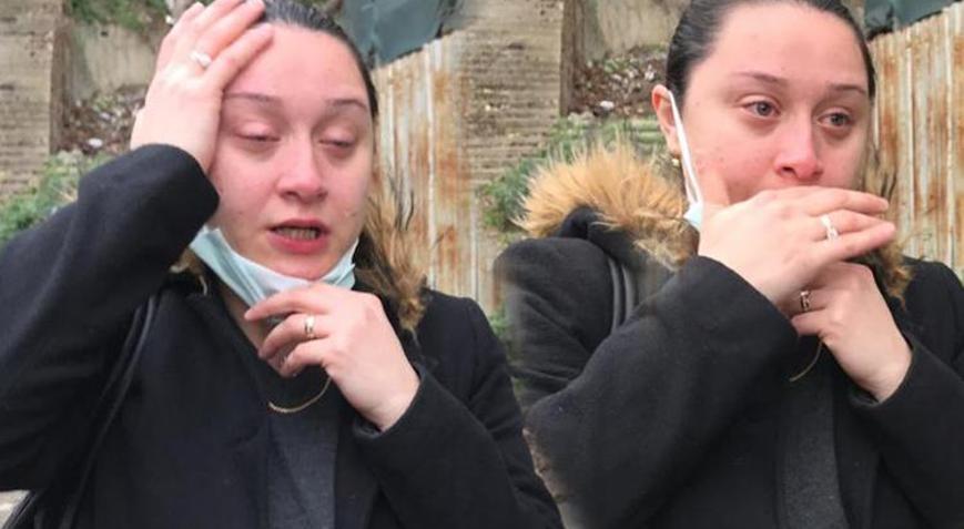 Kağıthanede dehşet Nakliye kamyoneti 10 metreden düştü