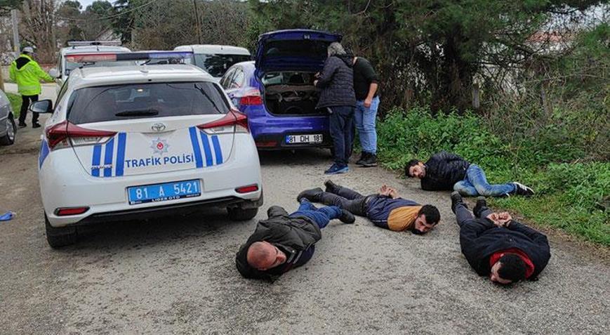 Kovalamaca ters kelepçe ile bitti