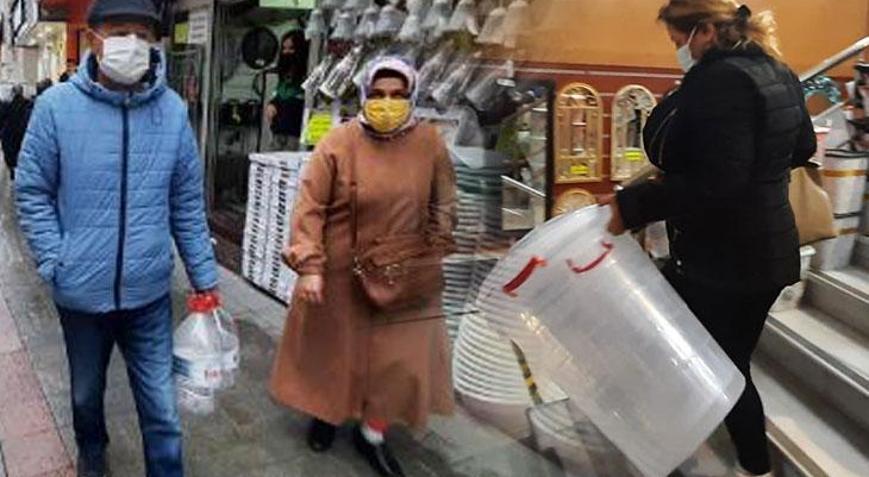 Akşam saat 23.00’te başlıyor Vatandaş stok yapıyor