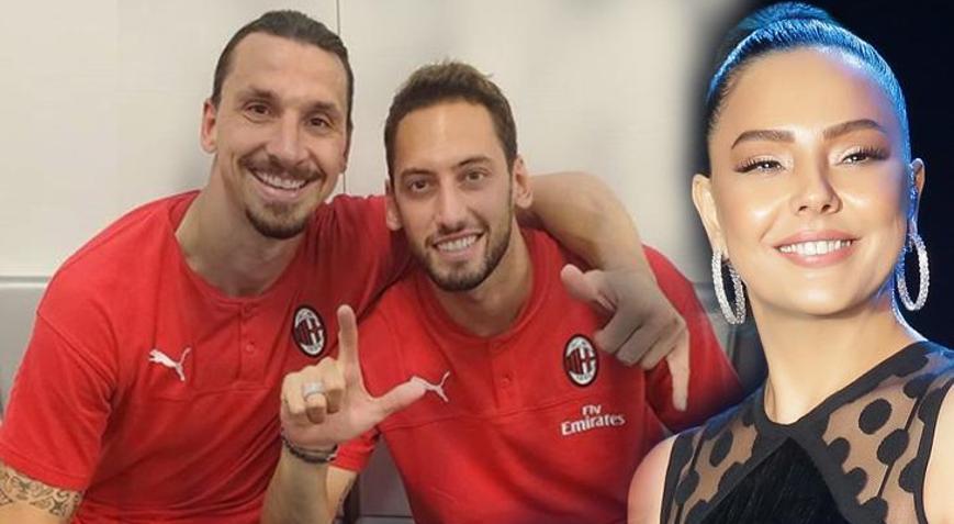 Zlatan Ibrahimovicten Ebru Gündeşe mesaj Senin hayranlarından biriyim