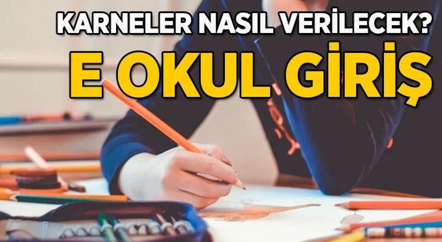 E okul giriş | Karneler ne zaman verilecek E okul karne görüntüleme