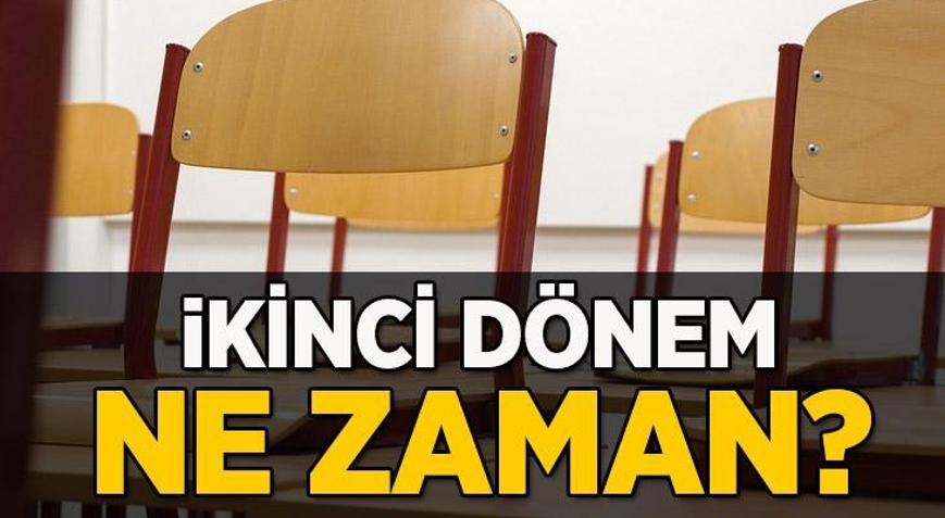 Yarıyıl tatili ne zaman bitiyor İkinci dönem ne zaman başlayacak İşte o tarih...