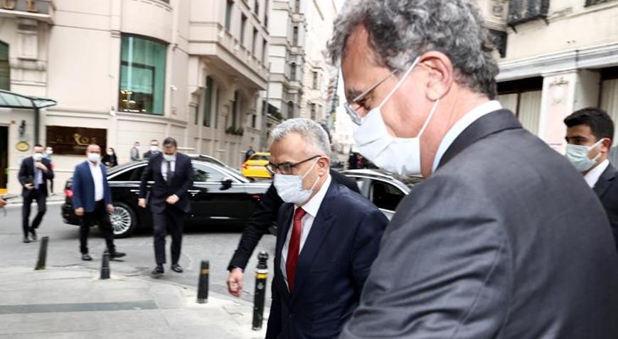 TCMB Başkanı Ağbaldan TÜSİADa ziyaret