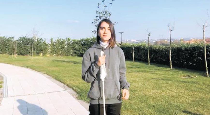 Akıllı bastonla özgürlük çağrısı