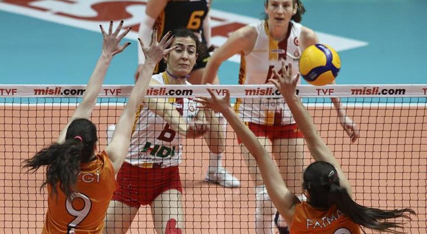 Galatasaray HDI Sigorta, final için sahada