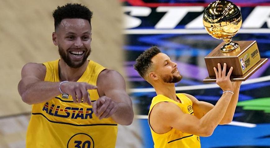 Stephen Curry, Üç Sayı Yarışmasının galibi oldu