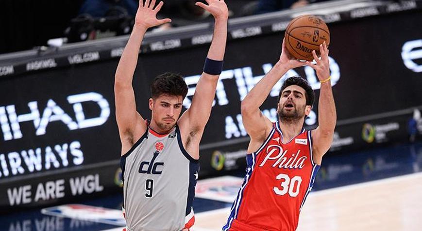 NBAde Furkan Korkmazın 18 sayıyla oynadığı maçta Philadelphia 76ers kazandı
