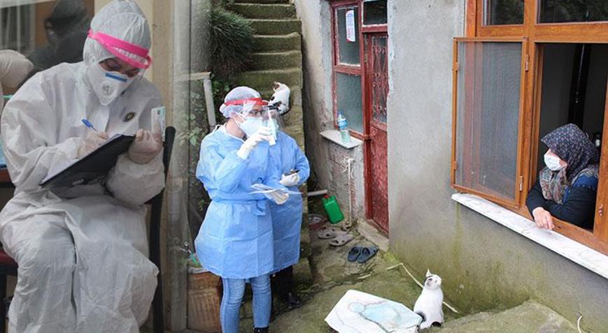 Ekipler kapı kapı iz sürdü Aynı soyadlarda kümeleşiyor