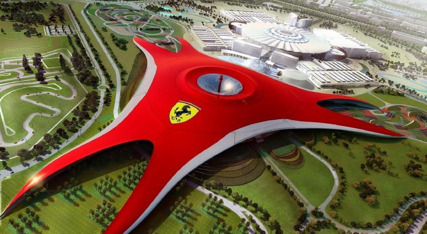 Dünyanın En Lüks Tema Parklarından Biri: Ferrari World