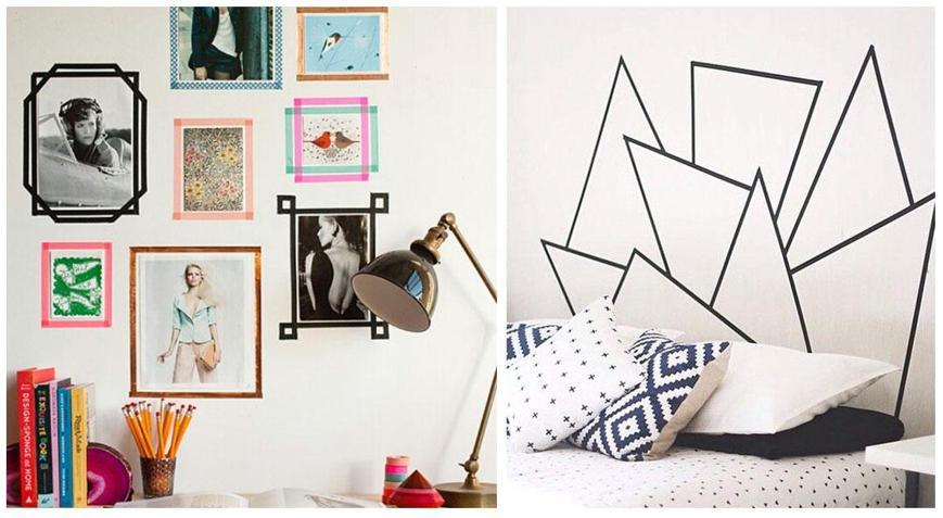 Dekorasyonda Renkli Bant Kullanımına Dair Öneriler