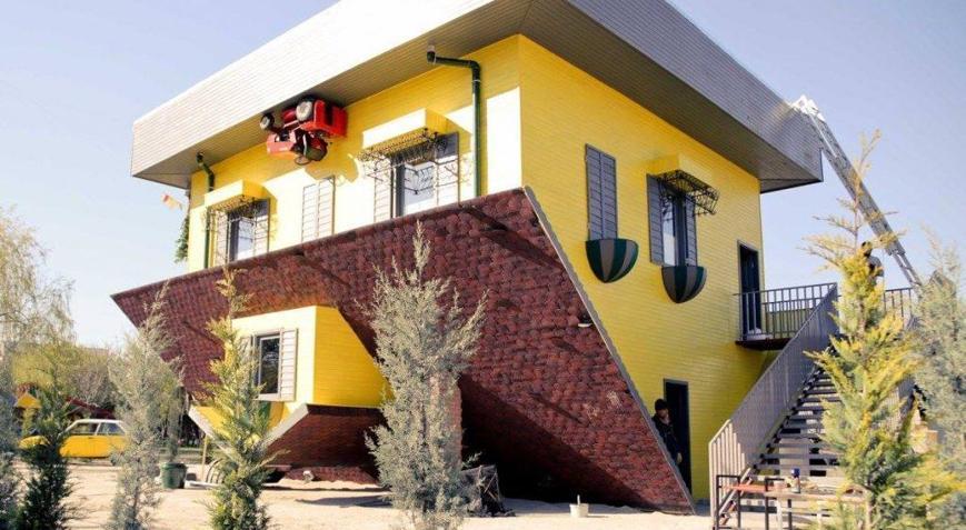 Ankaradaki Ters Ev Görenleri Şaşkına Çeviriyor