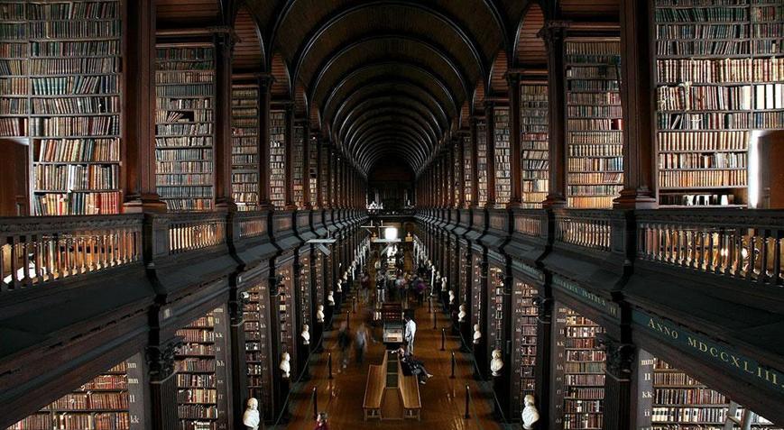 200.000den Fazla Kitap ve Muhteşem Bir Kütüphane: Trinity College