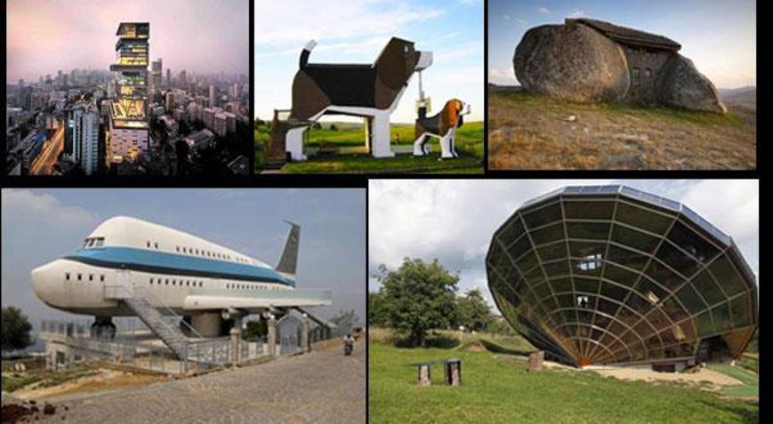 Dünyanın en ilginç evleri