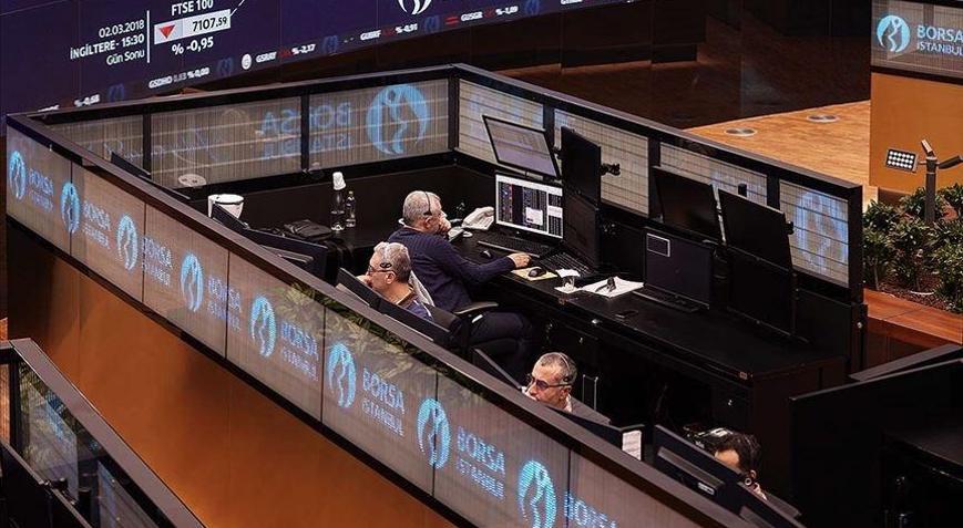 Borsa ilk yarıda yükseldi