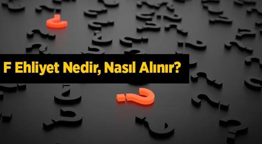 F Ehliyet Nedir, Nasıl Alınır? F Sınıfı Ehliyet Hangi Araçları ...