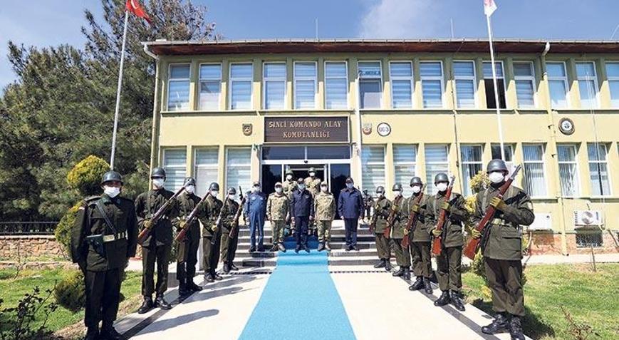 ‘Rüzgar Alayı’na sürpriz ziyaret