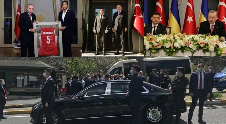 Cumhurbaşkanı Erdoğanın 24 saatlik yoğun temposu