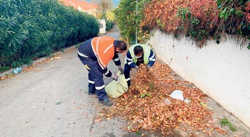 Adalar’da bahar temizliği