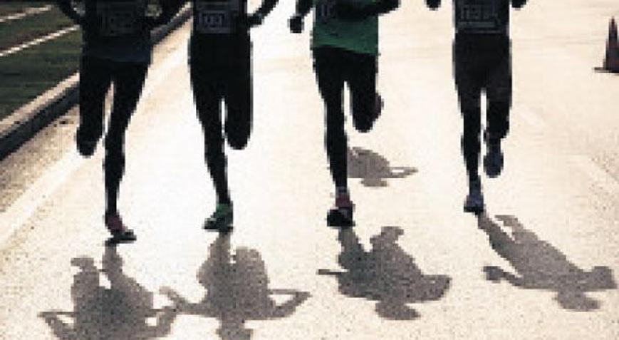 Sanal koşuyu 530 atlet tamamladı