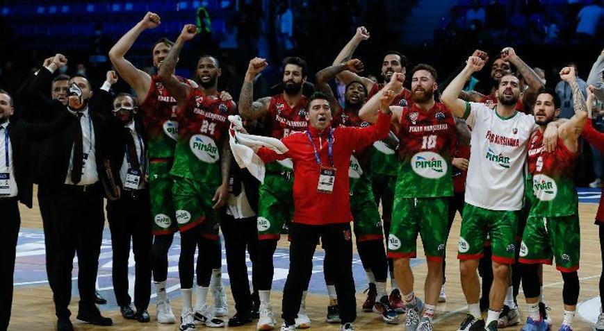 Pınar Karşıyaka, FIBA Şampiyonlar Liginde kupa için sahada