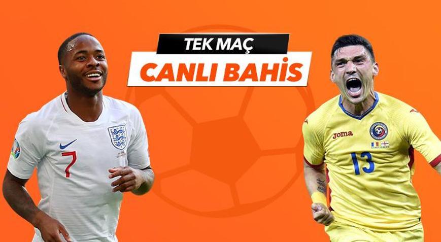 İngiltere - Romanya maçı Canlı Bahis seçenekleriyle Misli.com’da